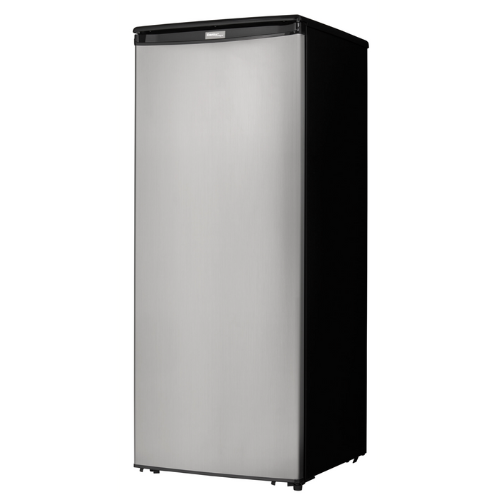 Danby Designer 8.5 cu. ft. Upright Freezer - Stainless Steel, Energy Star Certified, Quick-Freeze Shelves